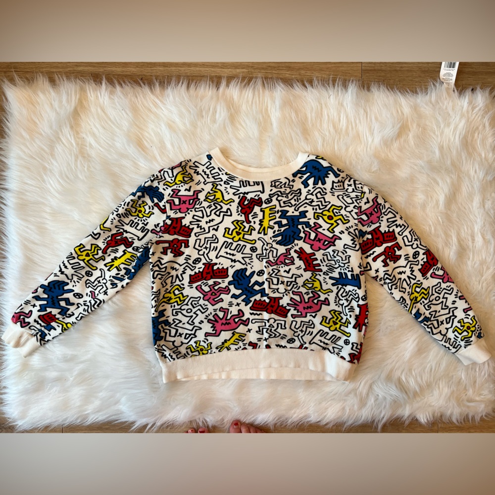 Keith Haring Crew Neck Sweatshirt M